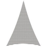 Telo Ombra-Vela Ombreggiante-Parasole a Vela 5 x 7 x 7 m HDPE 236331