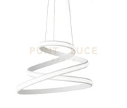 SOSPENSIONE VUELTA A LED BIANCO 3000K 2500LM 50W DIMMERABILE D.57CM