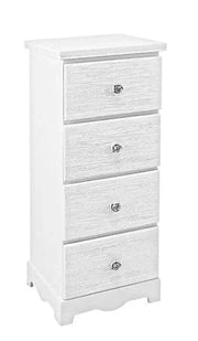 Mobile cassettiera blanc 4 cassetti diverse misure Taglia: 31X26X80H