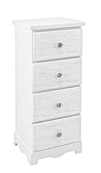 Mobile cassettiera blanc 4 cassetti diverse misure Taglia: 31X26X80H