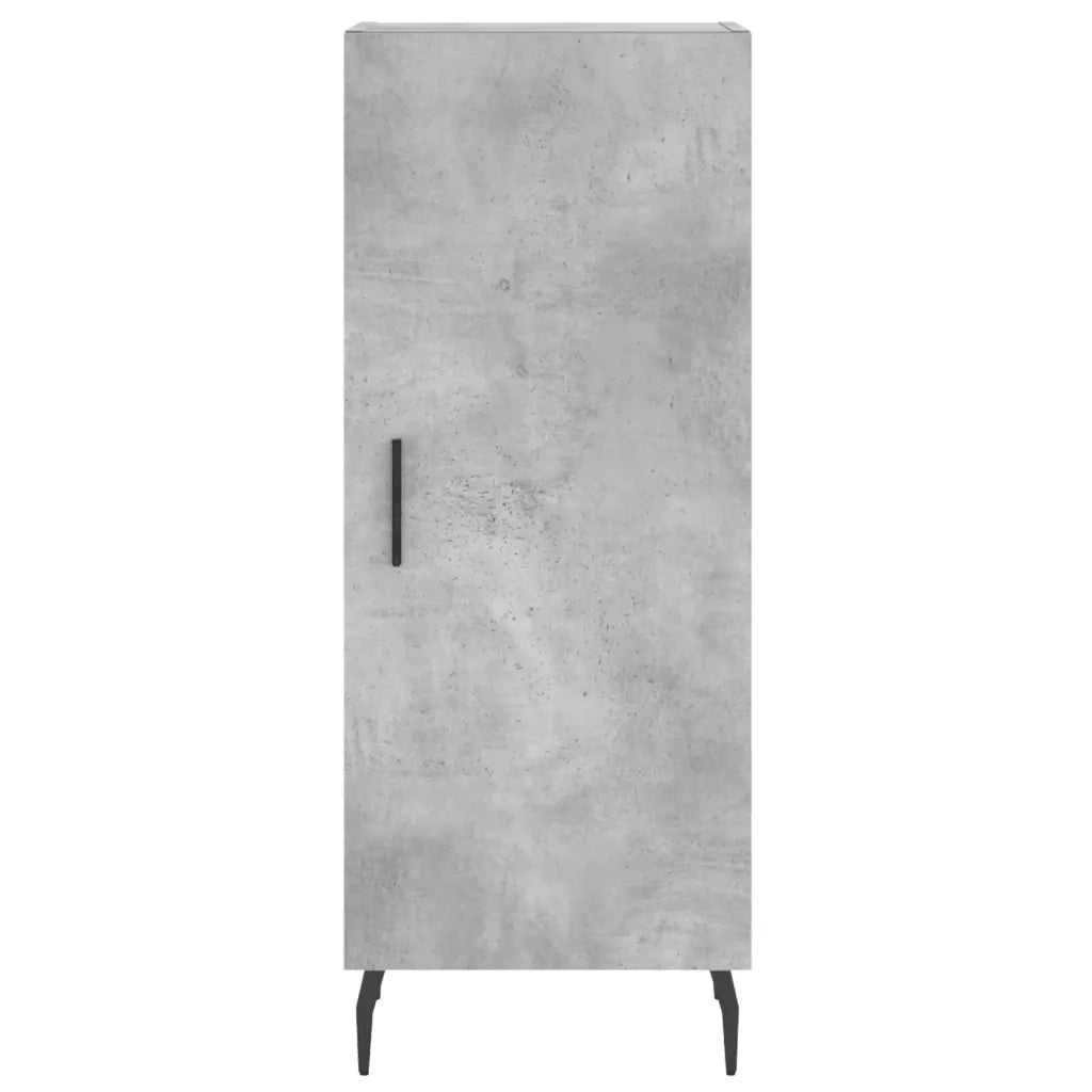 Credenza Grigio Cemento 34,5x34x180 cm in Legno Multistrato 3199189
