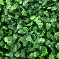 Set di 2 Piante Finte Sfera di Bosso Ø50cm, Decorazione per Interno ed Esterno, Verde