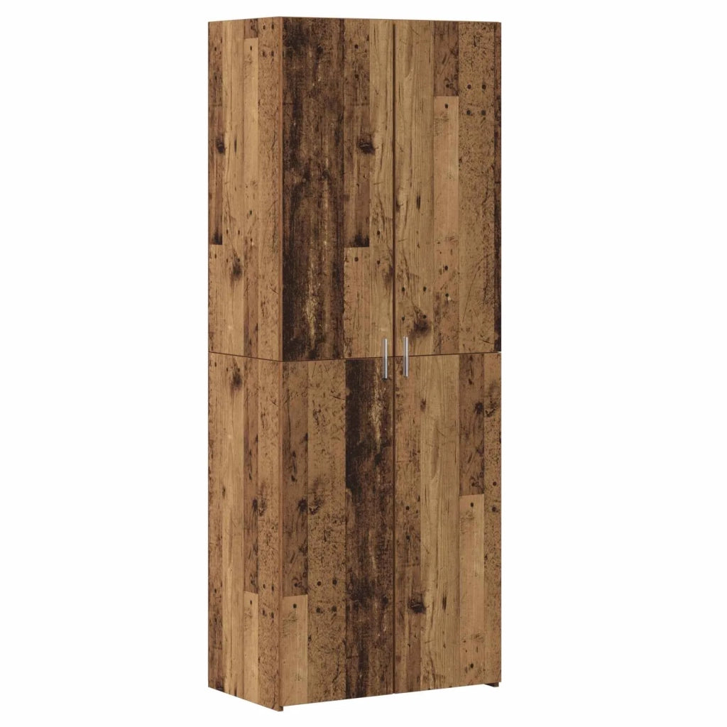 Credenza 2 pcs Legno vecchio 70 x 42,5 x 185 cm 3365588
