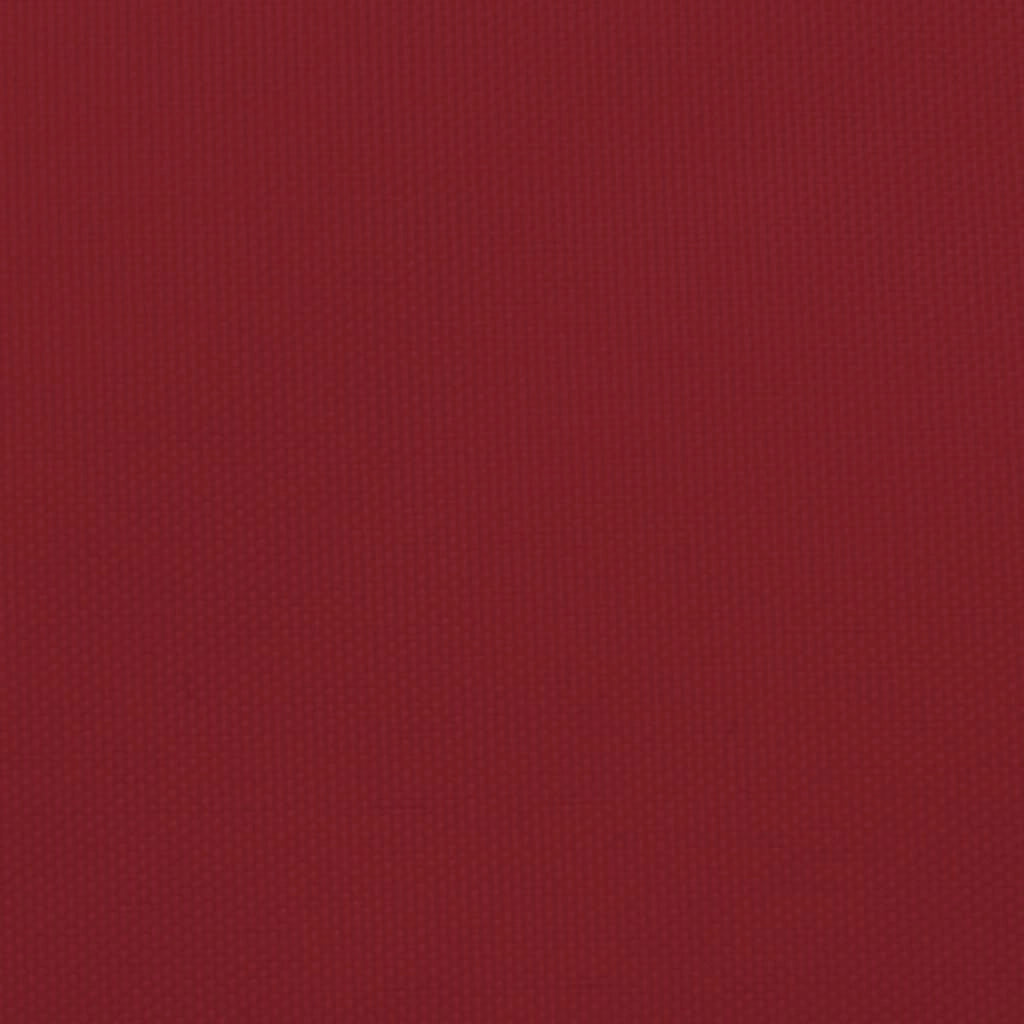 Vela ombreggiante/ombrellone rettangolare in tessuto Oxford 2 x 5 m rosso 02_0009636