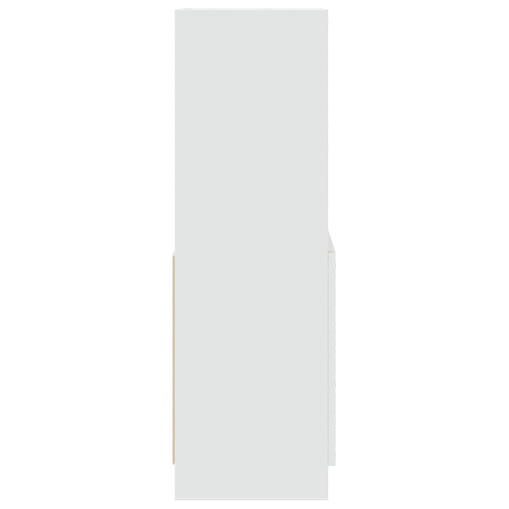 Credenza Bianca 63x33x100 cm in Truciolato 855097