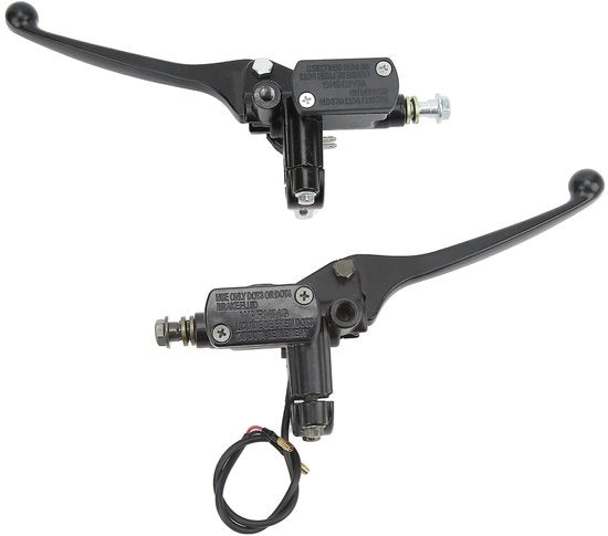 Cilindro di connessione - 1 coppia - 22mm/0.87in - Cilindro di connessione a vite - Manubrio - Nero - Adatto per scooter Gy6 - Pompa di connessione