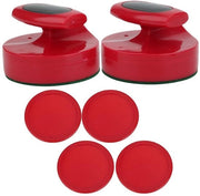 Gioco di Hockey su Tavolo con 94 mm Pusher - Tavolo Gioco - Set Palle da Hockey - Materiale ABS - Adatto per Tavoli Standard - 100% Nuovo - Hockey su Tavolo