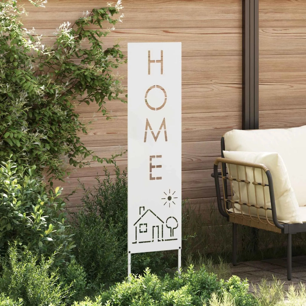 Schermo per privacy in giardino Traforo Bianco 32 x 140 cm CFW4774325