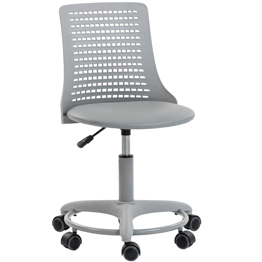Sedia da Ufficio Girevole con Schienale ¨C Zephmum ¨C Grigio