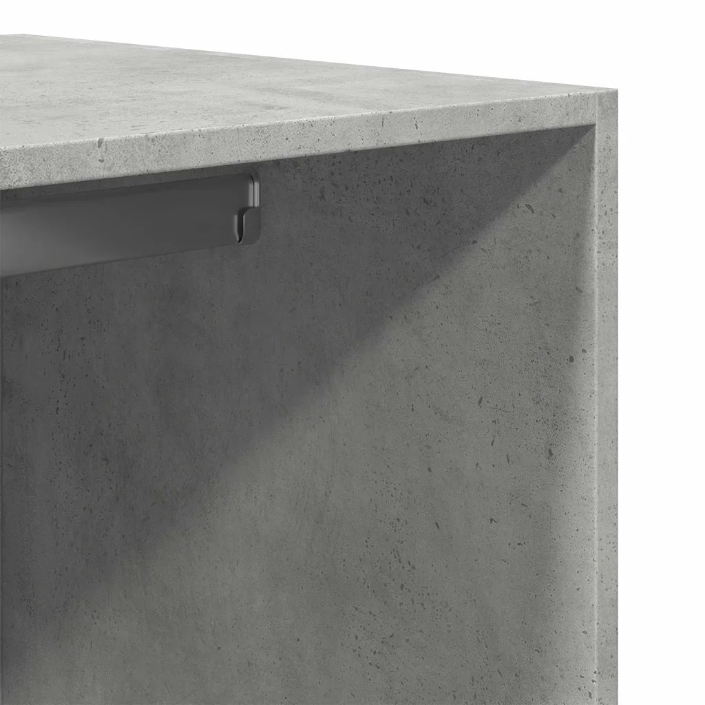 Armadio Grigio Cemento 80x50x200 cm in Legno Multistrato CFW5530753