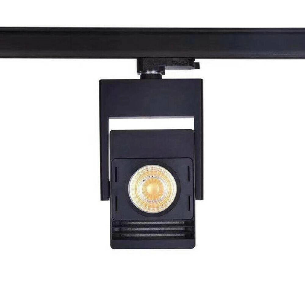 Trade Shop - Faro Proiettore Led Cob X Binario 30w Luce 6500k 3000k 4000k Orientabile F30w-5h -