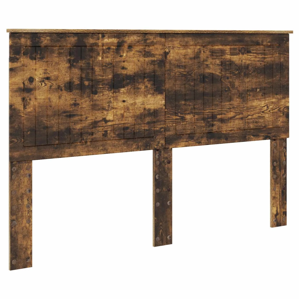 Struttura del letto con cassetto Rovere fumé 150 x 200 cm