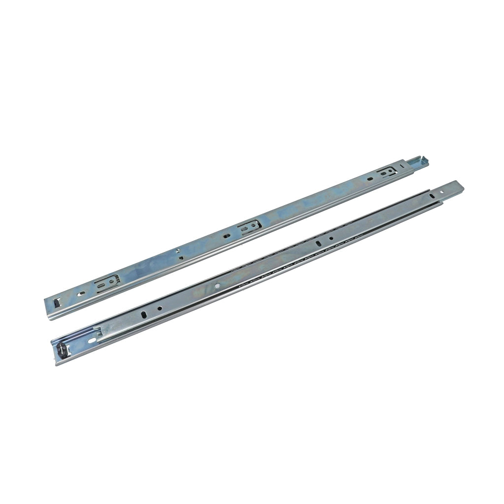 Guide per cassetti a sfera altezza 27 mm. - 350 mm.