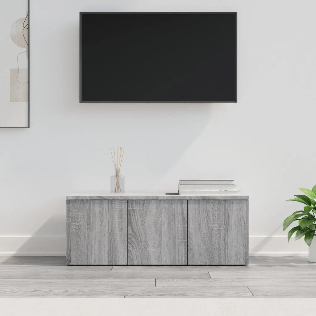 Mobile TV | Armadietto TV | Mobile Porta TV Grigio Sonoma 80x34x30 cm in Legno Multistrato