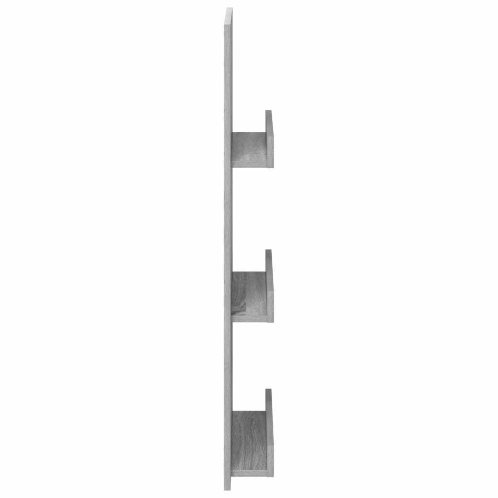 Scaffale per riviste Grigio Sonoma 43 x 11 x 102 cm CFW5595293
