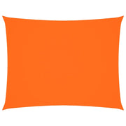 Parasole a Vela in Tessuto Oxford Rettangolare 3,5x5m Arancione cod mxl 21944