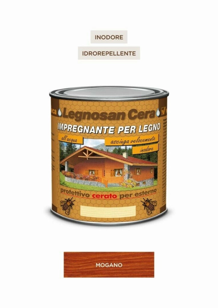 Legnosan Cera Mogano Ml 750 Veleca - Veleca