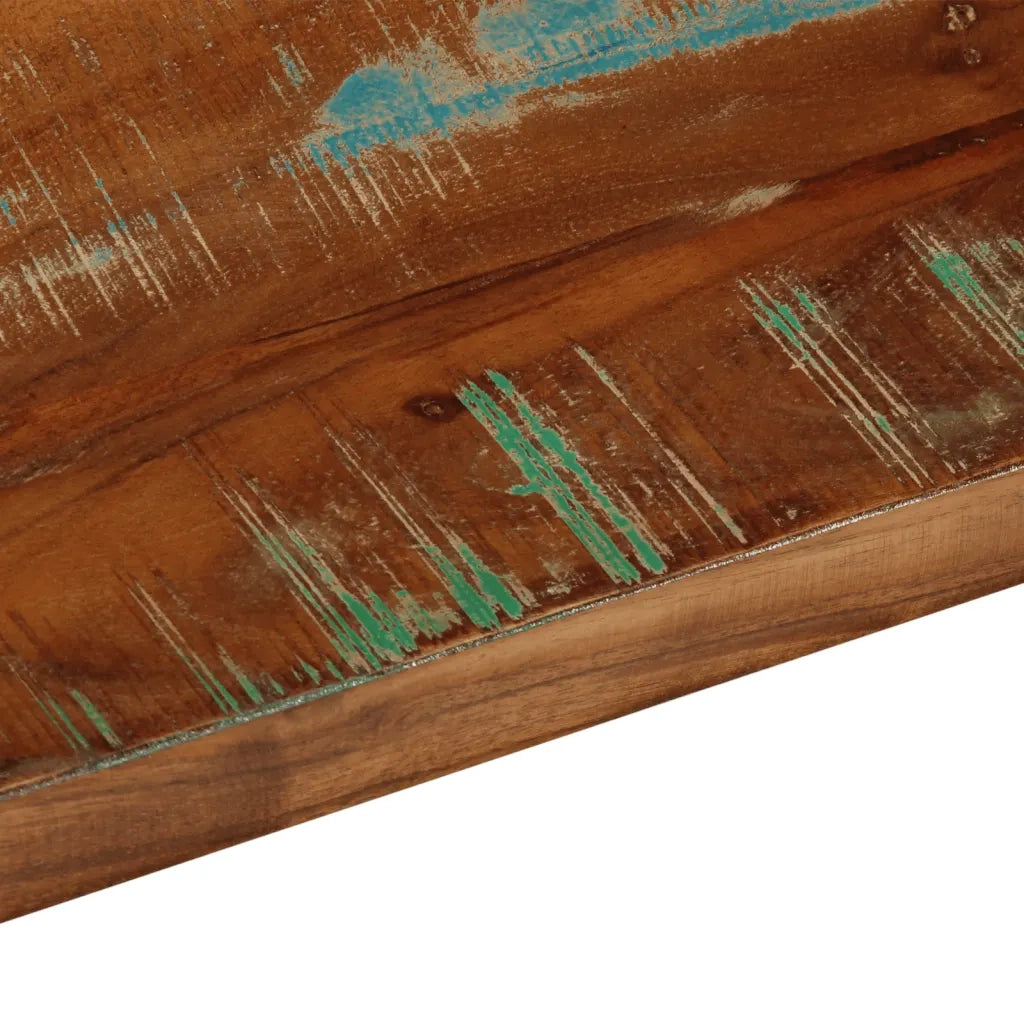vidaXL Piano Tavolo 60x40x3,8 cm Rettangolare in Massello di Recupero