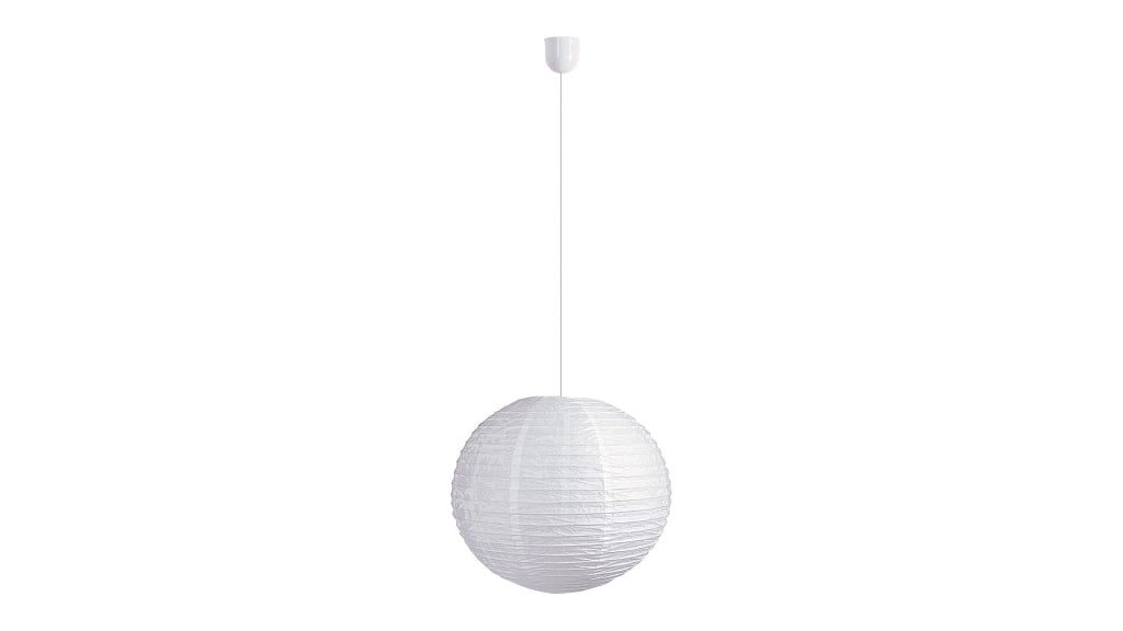 Paralume sferico carta bianco 30 cm Rice Rabalux 4894