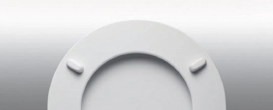 Copriwater compatibile per WC Pozzi Ginori vaso Ydra forma 7 Bianco