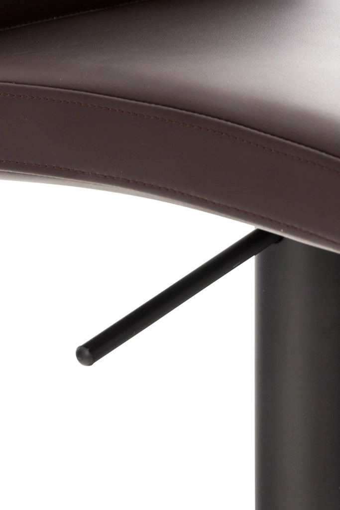 Barhocker Cadiz Kunstleder schwarz