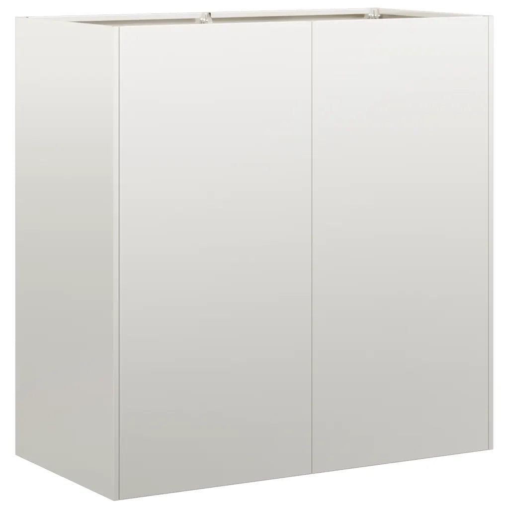 Fioriera 80x40x80 cm in Acciaio Inox