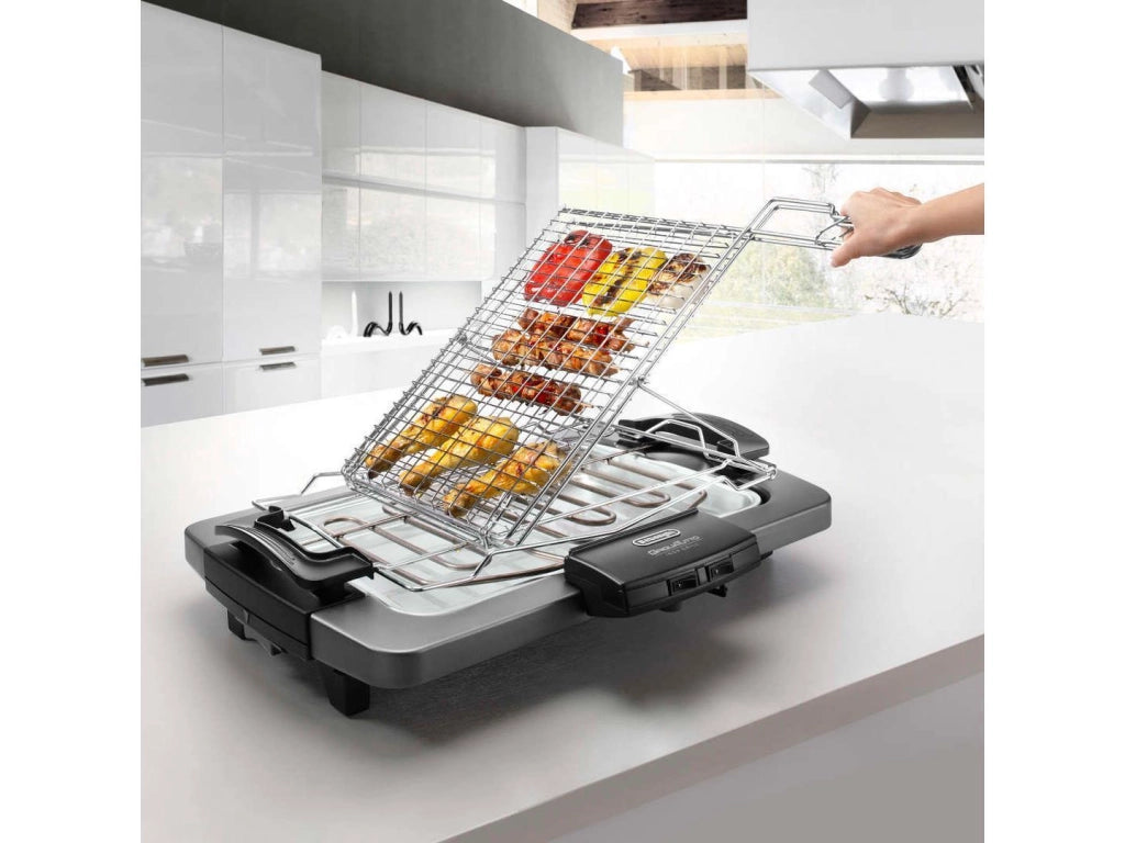 De’Longhi BQ 80.X Grill Da tavolo Elettrico Grigio 2450 W