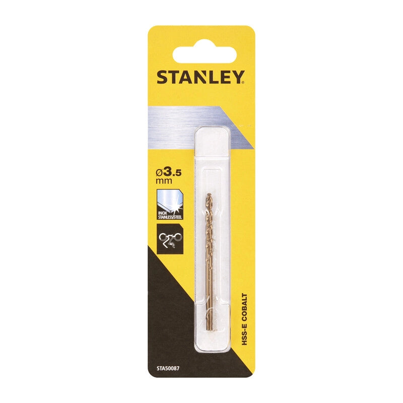 PIRANHA STANLEY STA50087 (X50087) PUNTA AL COBALTO 3,5 MM- STANLEY- 1,0 pz