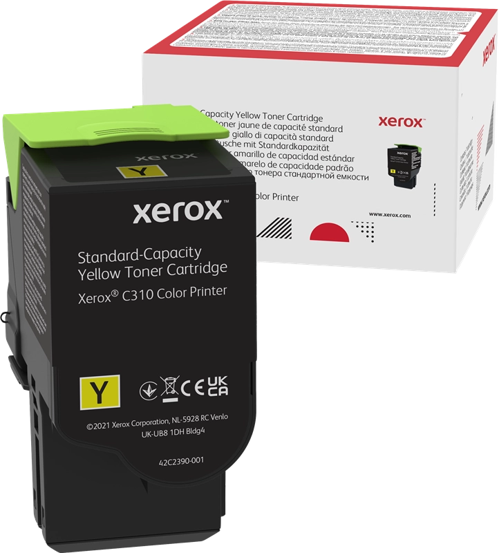 Xerox Cartuccia toner Giallo a Capacità standard da 2000 Pagine per Stampante a colori ® C310/multifunzione a colori ® C315 (006R04359)