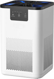 Purificatore d'aria con filtro HEPA - Umidificatore e pulitore d'aria per allergici