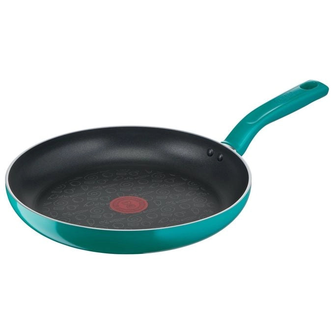 Tefal G804S404 Chefclub Set Pentole 5 Pezzi con Rivestimento in Titanio Antiaderente Tecnologia Thermo-Spot Compatibile Induzione colore Blu Menta