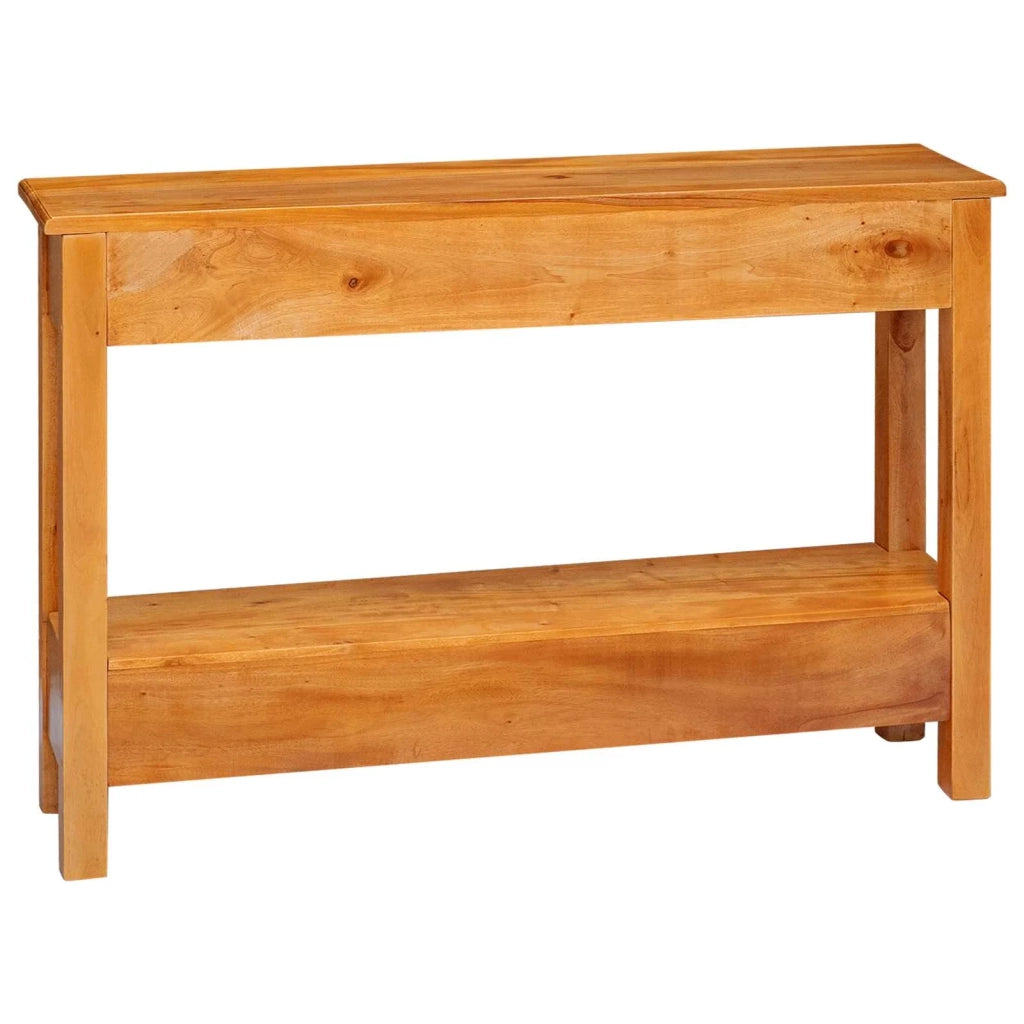Tavolo consolle con cassetto Naturale 115 x 32 x 76 cm