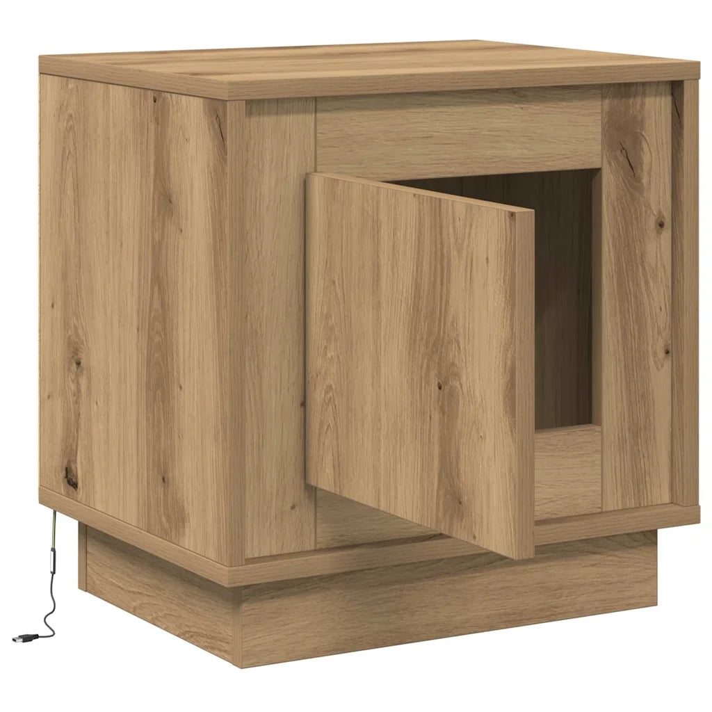 Armadio da Notte Rovere artigianale 44 x 34,5 x 45 cm 869576
