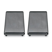 Multipack da 2 piastre in ghisa lisce modello d93 dimensioni 40x26 centimetri