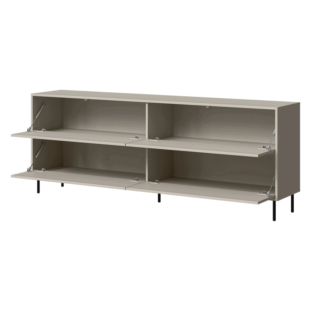 Madia Cataldo, Credenza 2 Ripiani, 200x39x75h cm Beige