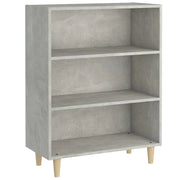 Buffet credenza cassettiera armadio mobile contenitore organizer per cucina soggiorno salotto 69,5 x 32,5 x 90 cm legno ingegnerizzato grigio 02_0032003