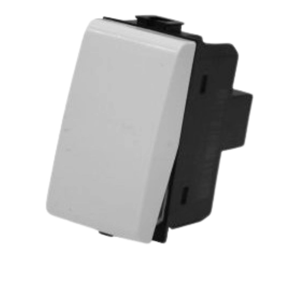 Pulsante unipolare illuminabile 16a compatibile con bticino matix