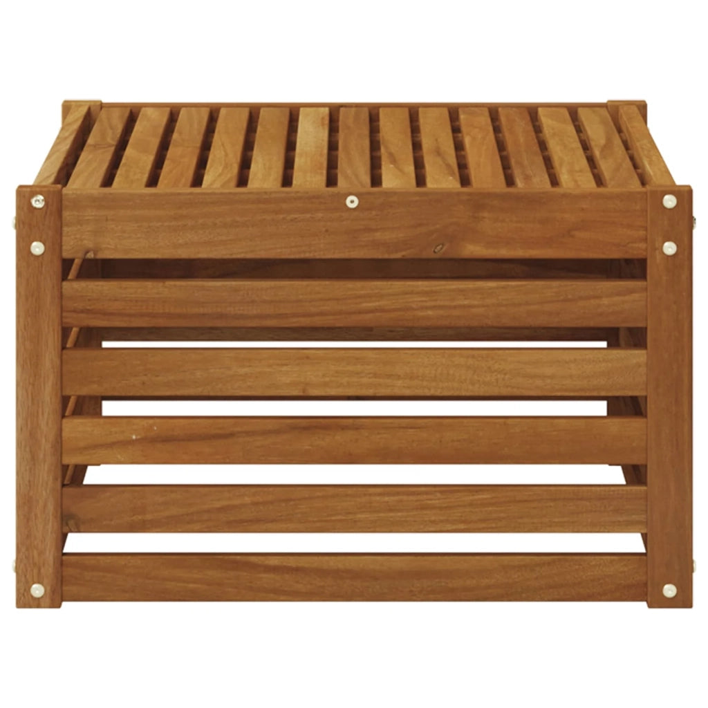 Tavolo da Esterno Legno di Acacia Massello Naturale CFW7323056