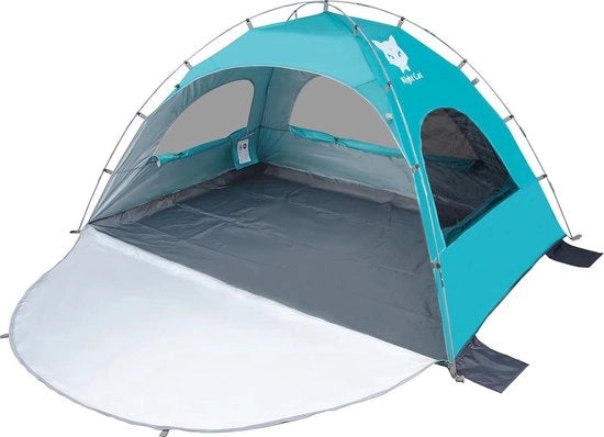 Tenda da spiaggia ripiegabile - 2 persone - installazione semplice