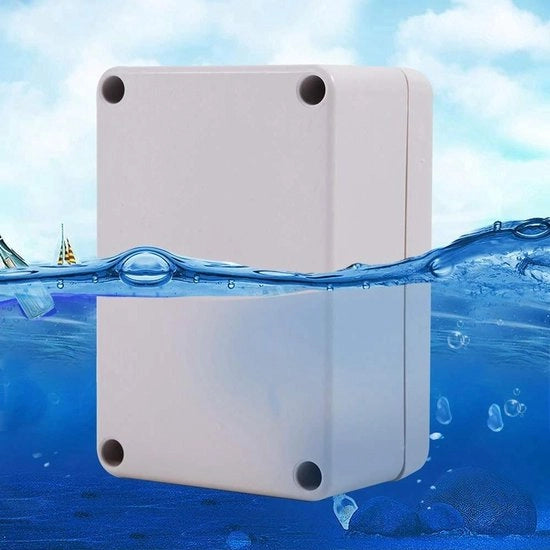 Cassa di connessione IP65 impermeabile in plastica bianca (100 x 68 x 50 mm)