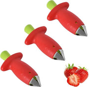 Core Remover e Strumento per Rimuovere la Buccia di Frutta 3-Pack in Acciaio Inossidabile - Per Verdure e Frutta
