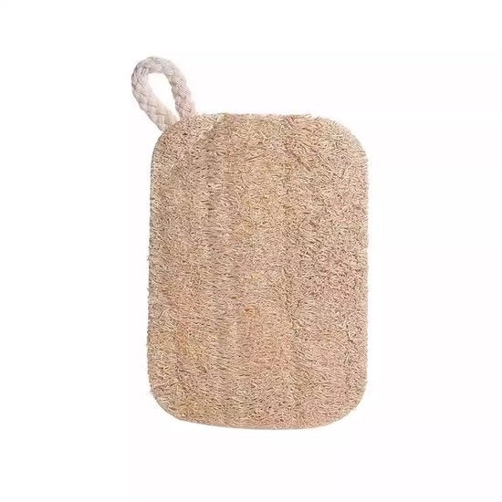 Set di 10 spugne per la pulizia naturale, spugna a loofah (spugna a loofah naturale riciclabile per cucina)