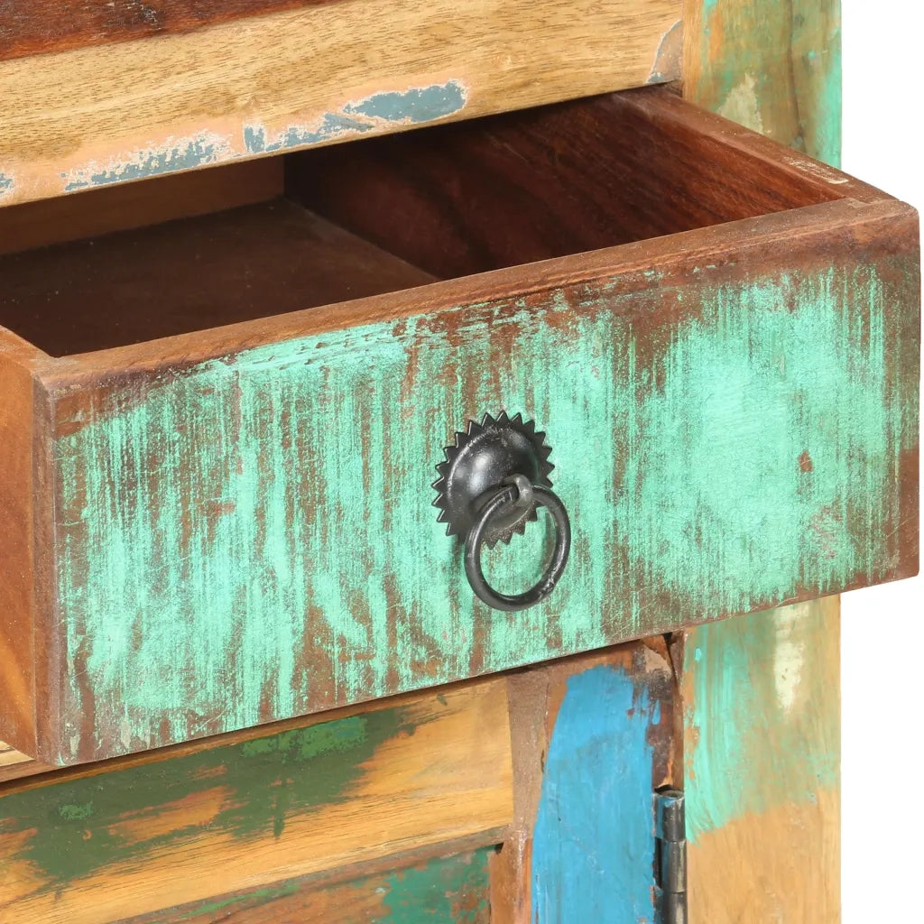 Credenza 70x35x65 cm in Legno Massello di Recupero