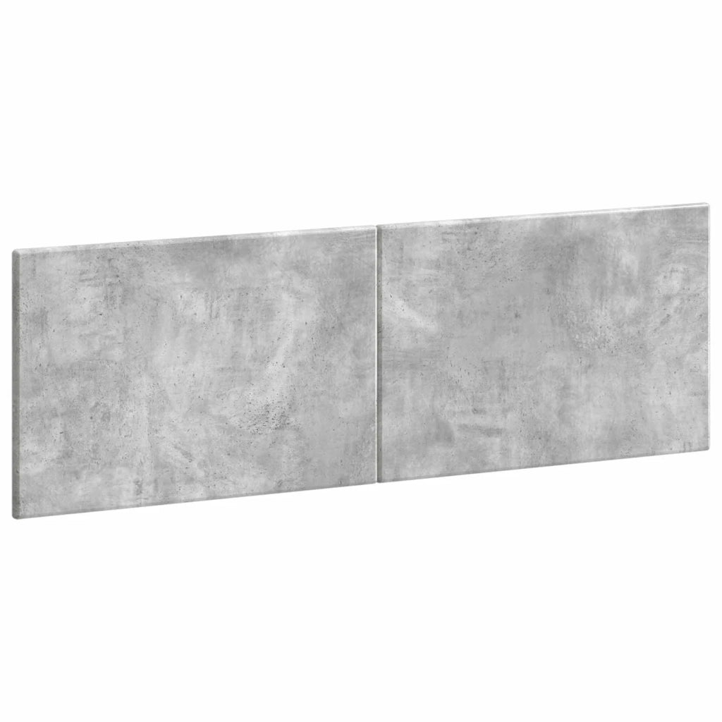 Testiera da Muro BREDA Grigio Cemento Legno ingegnerizzato 897608