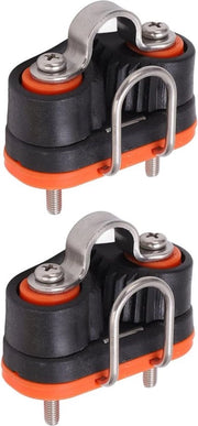 Guida a Camme in Nylon per Barche - 2 Pezzi - 3-12 mm Corda Accessori Nautici .