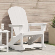 Poltrona a dondolo Adirondack Bianco 92 x 73,5 x 92 cm HDPE 42006625