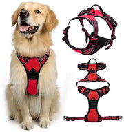 Cinturone per cani anti-trek - Cinturino per cani flessibile - Vestito per animali domestici morbido - Cinturone a Y - Maniglia facile da afferrare - Per allenamento/camminata - Attrezzo per cani