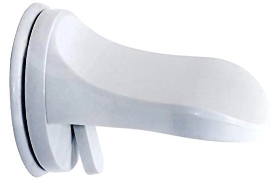 Sostegno Antiscivolo per Doccia - Supporto per Piedi - Sostegno per la Doccia - Morsetto - Plastica - 15,5 x 11,5 x 11,5 cm - Aiuto per la Doccia