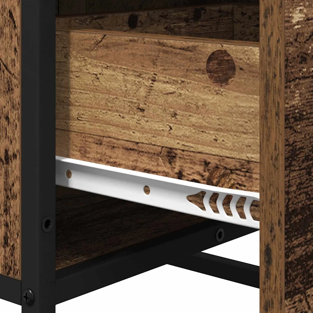 Credenza Legno vecchio 35.5 x 35 x 76 cm