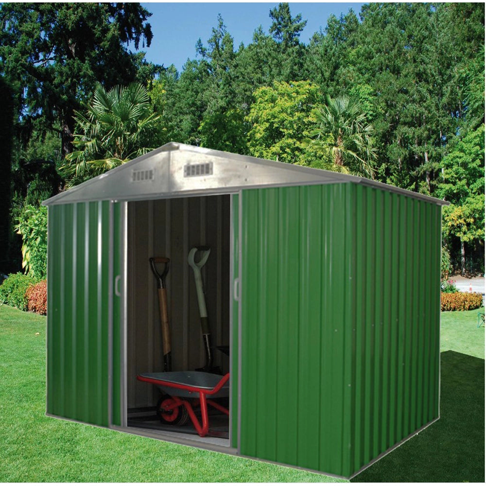 CASA CASETTA BOX PORTA ATTREZZI GIARDINO 0,27mm RIPOSTIGLIO 187x172x194cm